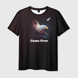 Футболка мужская Eagle-game over, цвет: 3D-принт