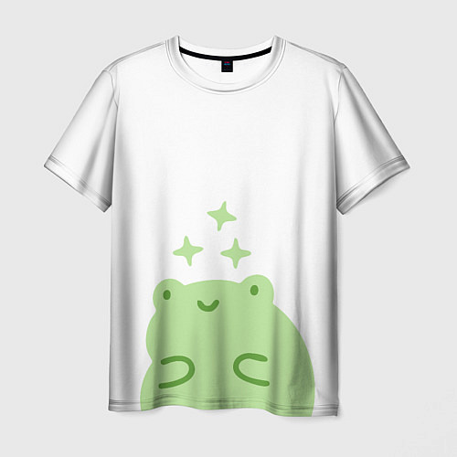 Мужская футболка Лягушка большая / 3D-принт – фото 1
