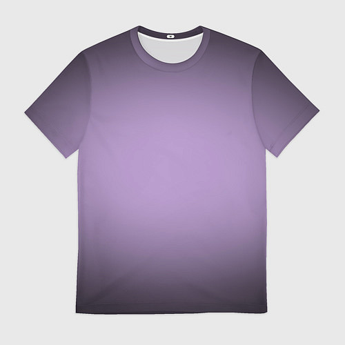 Мужская футболка Сиреневый градиент / 3D-принт – фото 1