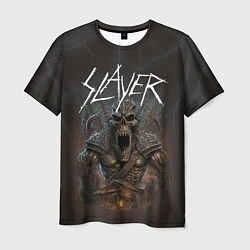 Футболка мужская Slayer rock monster, цвет: 3D-принт