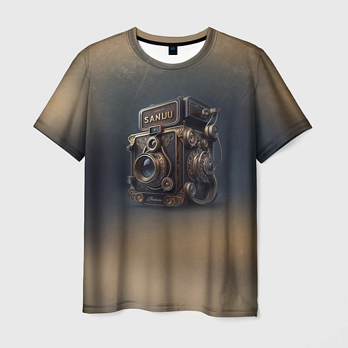 Мужская футболка Странный фотоаппарат / 3D-принт – фото 1