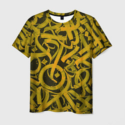 Мужская футболка Gold Calligraphic