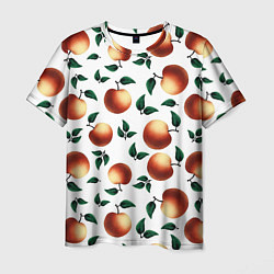 Футболка мужская Яблочный дождь, цвет: 3D-принт