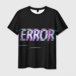 Футболка мужская Error glitch, цвет: 3D-принт