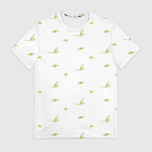 Мужская футболка Падающие листья / 3D-принт – фото 1