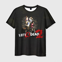 Футболка мужская Left 4 dead 2 команда, цвет: 3D-принт