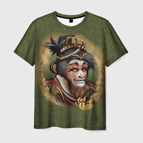 Мужская футболка Король обезьян Сунь Укун / 3D-принт – фото 1