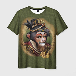 Футболка мужская Король обезьян Сунь Укун, цвет: 3D-принт