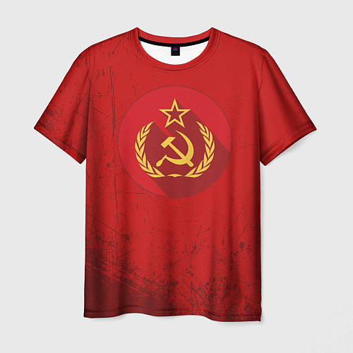 Мужская футболка Тень СССР / 3D-принт – фото 1