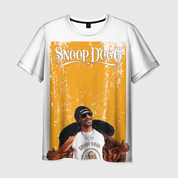 Футболка мужская Американский рэппер Snoop Dogg, цвет: 3D-принт