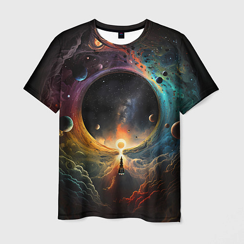 Мужская футболка Твоя вселенная / 3D-принт – фото 1