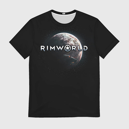 Мужская футболка Rimworld planet / 3D-принт – фото 1