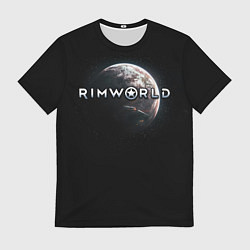 Футболка мужская Rimworld planet, цвет: 3D-принт