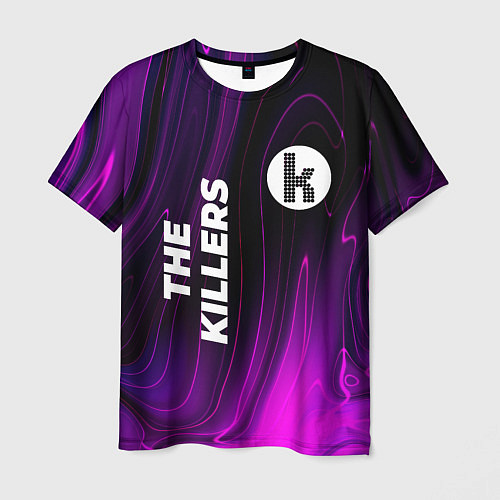 Мужская футболка The Killers violet plasma / 3D-принт – фото 1