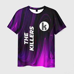 Футболка мужская The Killers violet plasma, цвет: 3D-принт