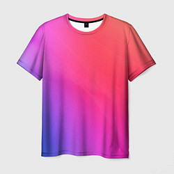 Футболка мужская Цветной градиент, цвет: 3D-принт