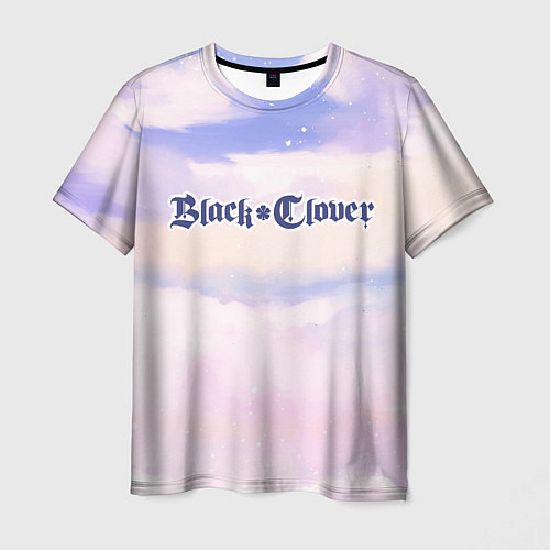 Мужская футболка Black Clover sky clouds / 3D-принт – фото 1