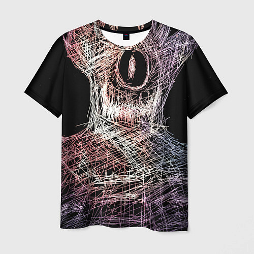 Мужская футболка Бог Вселенной / 3D-принт – фото 1