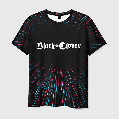 Мужская футболка Black Clover infinity / 3D-принт – фото 1
