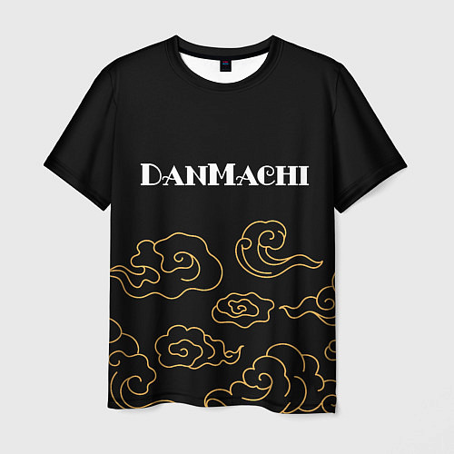 Мужская футболка DanMachi anime clouds / 3D-принт – фото 1