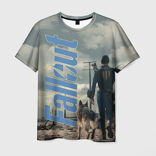 Мужская футболка Fallout телесериал / 3D-принт – фото 1