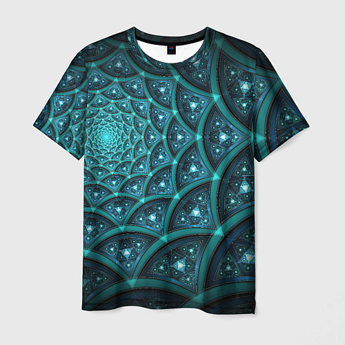 Мужская футболка Андромеда / 3D-принт – фото 1