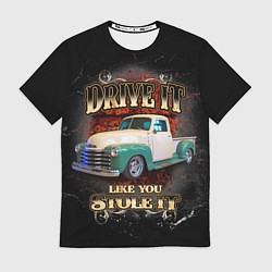 Футболка мужская Пикап Chevrolet Thriftmaster, цвет: 3D-принт