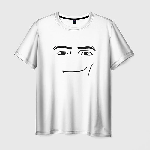 Roblox Man Face T-shirt 