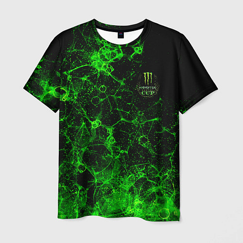 Мужская футболка Monster energy cup / 3D-принт – фото 1