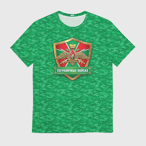 Мужская футболка День Пограничника / 3D-принт – фото 1