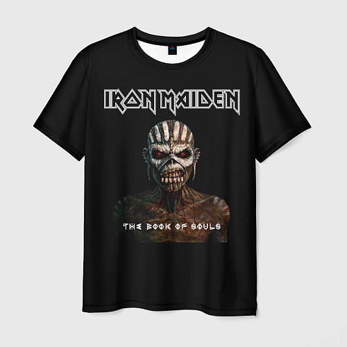 Мужская футболка Iron Maiden - the book of souls / 3D-принт – фото 1