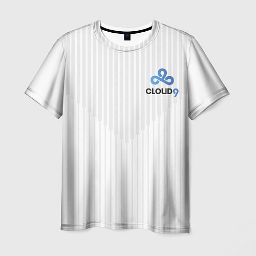 Мужская футболка Cloud9 white / 3D-принт – фото 1