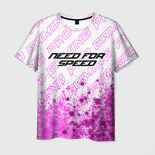 Мужская футболка Need for Speed pro gaming: символ сверху / 3D-принт – фото 1