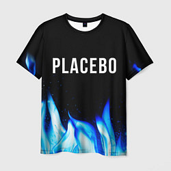 Футболка мужская Placebo blue fire, цвет: 3D-принт