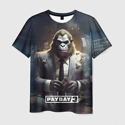 Футболка мужская Gorilla Payday 3, цвет: 3D-принт