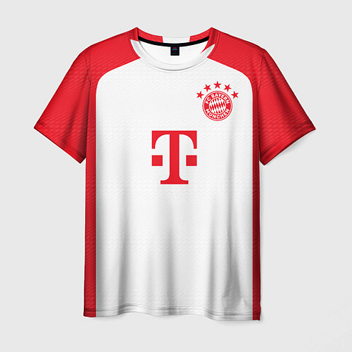 Мужская футболка Гнабри Бавария Мюнхен форма 2324 домашняя / 3D-принт – фото 1