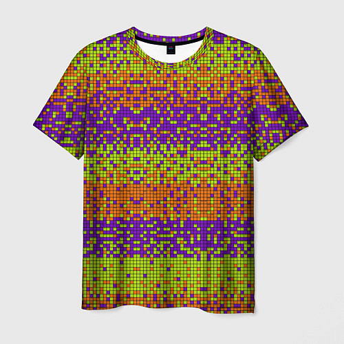 Мужская футболка Magic pixel / 3D-принт – фото 1