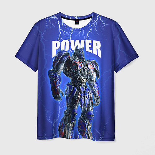 Мужская футболка Трансформеры: Оптимус Прайм / 3D-принт – фото 1