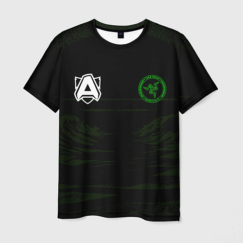 Мужская футболка Alliance uniform / 3D-принт – фото 1