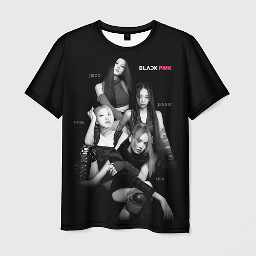 Мужская футболка Blackpink girl group / 3D-принт – фото 1