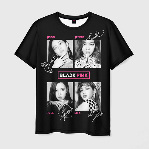 Мужская футболка Blackpink K-pop girl / 3D-принт – фото 1