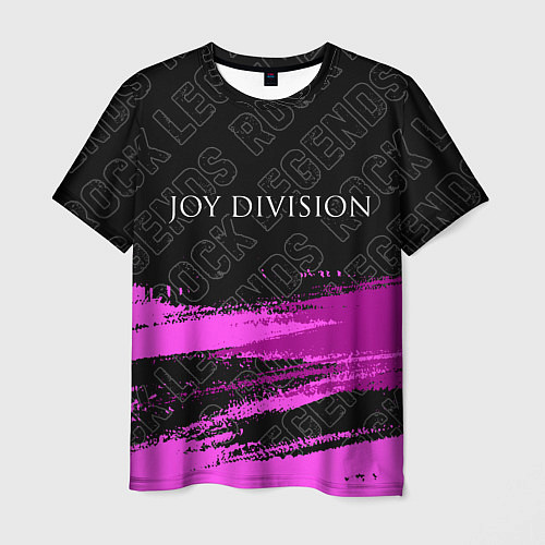 Мужская футболка Joy Division rock legends: символ сверху / 3D-принт – фото 1