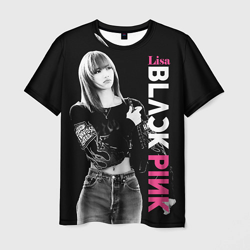 Мужская футболка Blackpink Beautiful Lisa / 3D-принт – фото 1