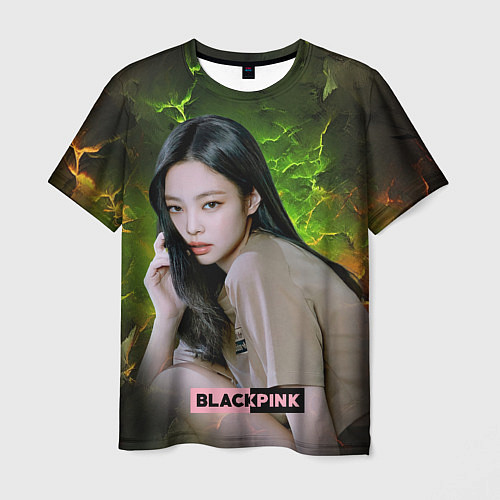 Мужская футболка Jennie Blackpink / 3D-принт – фото 1