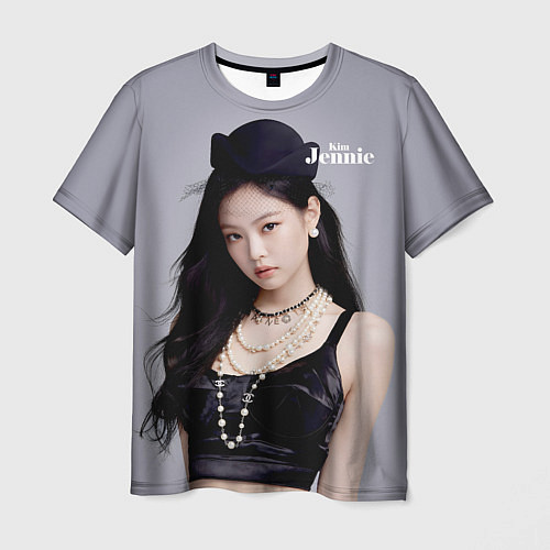 Мужская футболка Blackpink Lady Jennie Kim / 3D-принт – фото 1