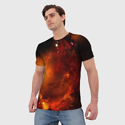 Футболка мужская Небо в огне, цвет: 3D-принт — фото 2