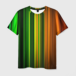 Футболка мужская Звуковой спектр, цвет: 3D-принт