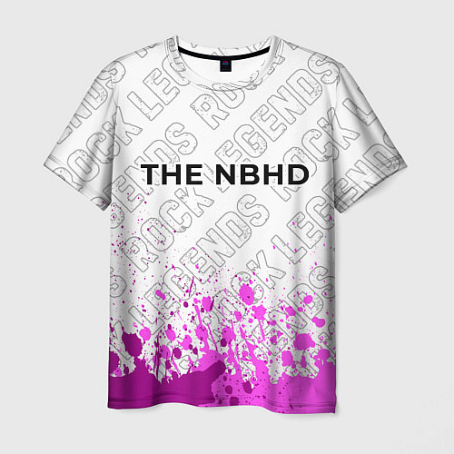 Мужская футболка The Neighbourhood rock legends: символ сверху / 3D-принт – фото 1
