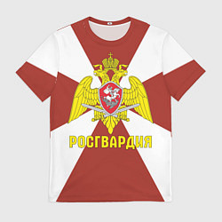 Футболка мужская Росгвардия - герб, цвет: 3D-принт