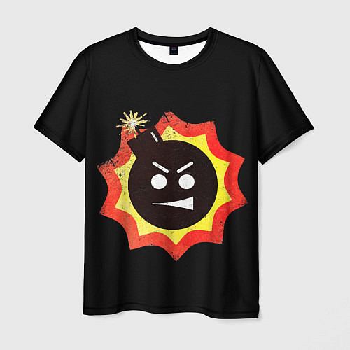 Мужская футболка Serious Sam logo / 3D-принт – фото 1